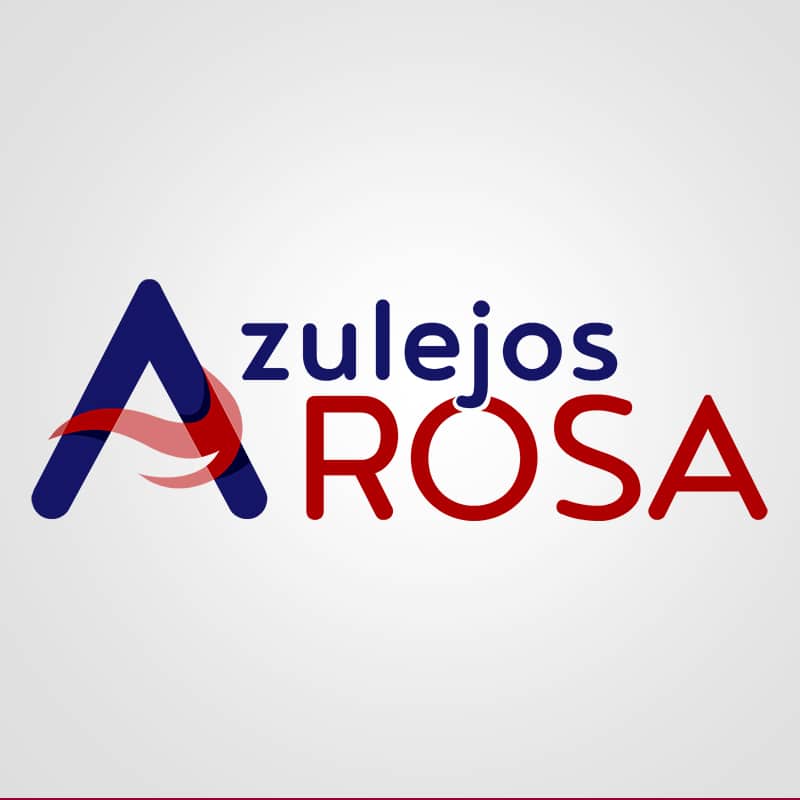 Diseño de logotipo para Azulejos Rosa