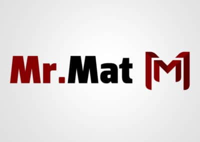 Diseño de logotipo para Mr. Mat. Diseño de logotipos Logocrea®