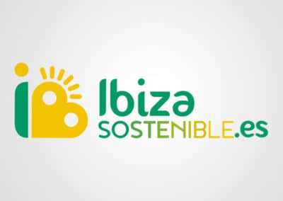 Diseño de logotipo para Ibiza sostenible.es. Diseño de logotipos Logocrea®