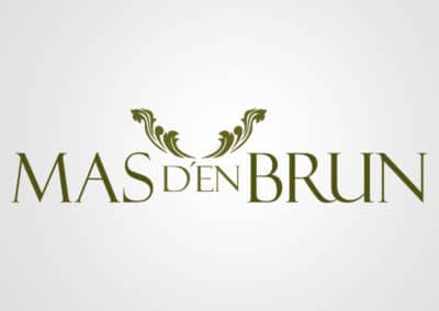 Diseño de logotipo para Mas dén Brun. Diseño de logotipos Logocrea®