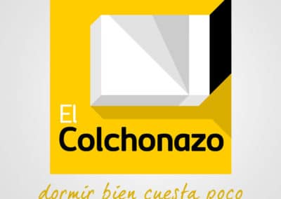 Diseño de logotipo para El colchonazo. Diseño de logotipos Logocrea®
