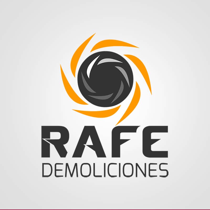 Diseño de logotipo para Rafe demoliciones