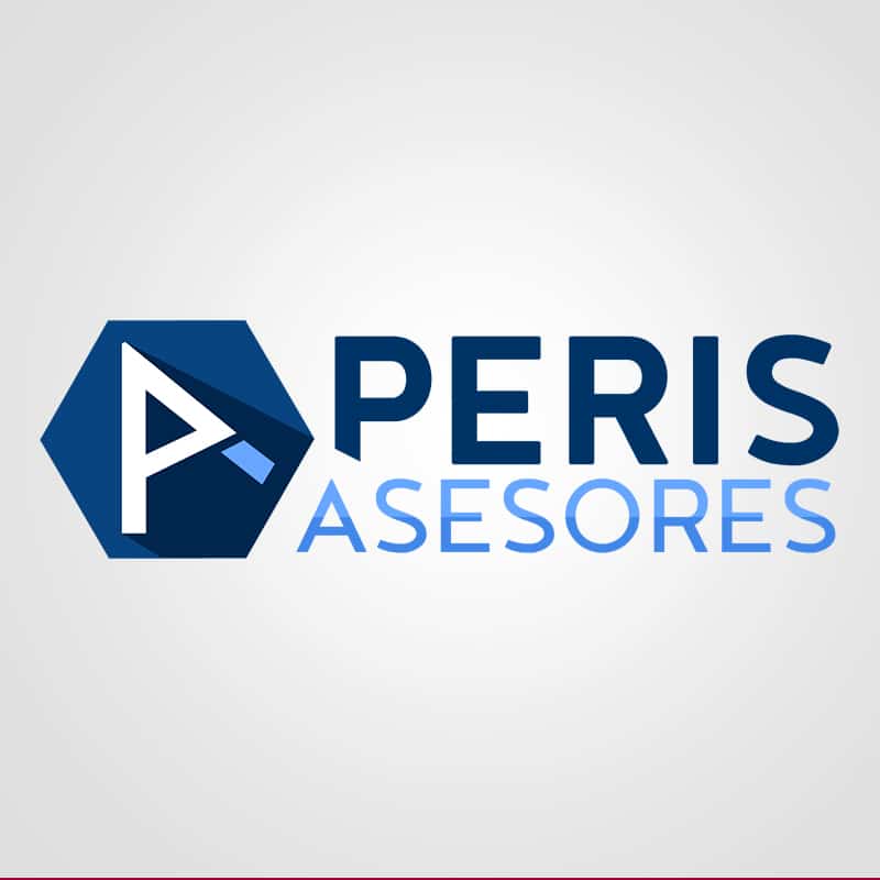 Diseño de logotipo para Peris asesores. Diseño de logotipos Logocrea®