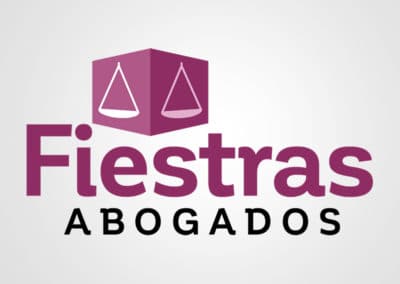 Diseño de logotipo para Fiestras abogados. Diseño de logotipos Logocrea®