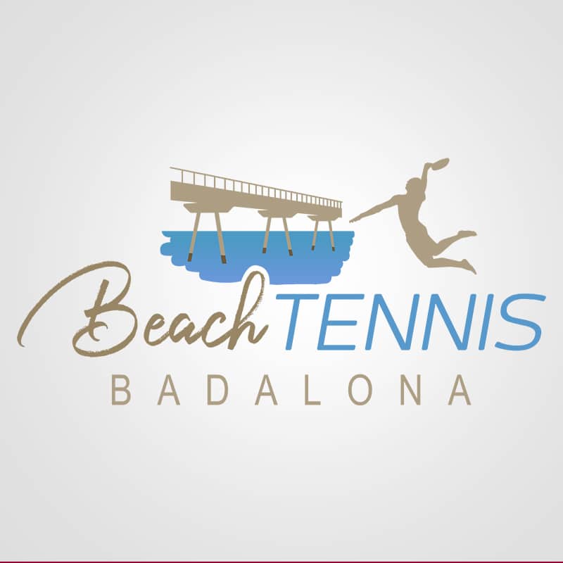 Diseño de logotipo para Beach Tennis Badalona