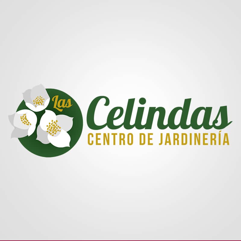 Diseño de logotipo para Celindas, centro de jardinería