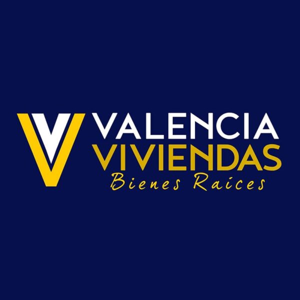 Diseño de logotipo para Valencia Viviendas, Bienes Raices. Diseño de logotipos Logocrea®