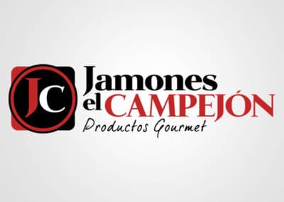 jamones el campejon. Diseño de logotipos Logocrea®