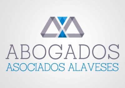 abogados asociados alaveses. Diseño de logotipos Logocrea®