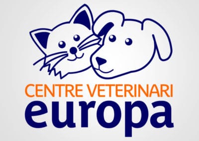 centre veterinari europa. Diseño de logotipos Logocrea®