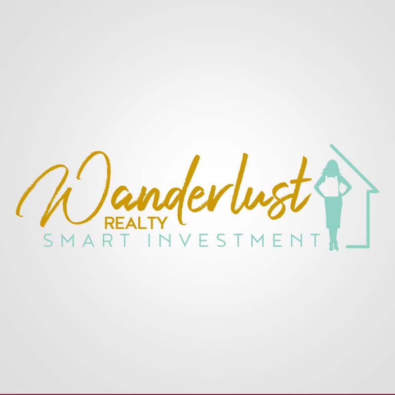 wanderlustrealty. Diseño de logotipos Logocrea®