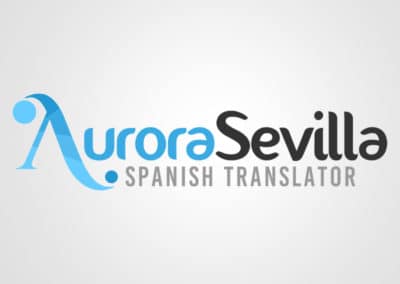 aurora sevilla. Diseño de logotipos Logocrea®