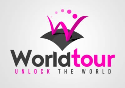 worldtour. Diseño de logotipos Logocrea®