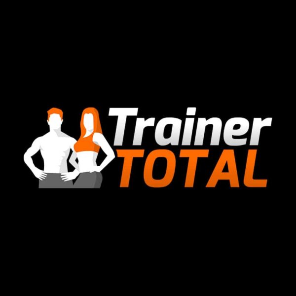 trainer total. Diseño de logotipos Logocrea®