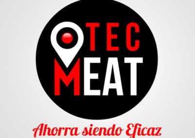 tec meat. Diseño de logotipos Logocrea®