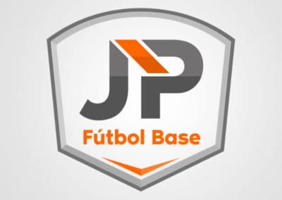 jp fútbol base. Diseño de logotipos Logocrea®