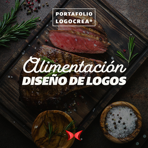 Diseño de logos para alimentación. Logocrea® Diseño de logos para alimentación. Logocrea®