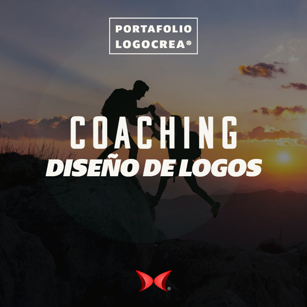Logotipos para coaching. Portafolio de Logocrea® Logotipos para coaching. Portafolio de Logocrea®