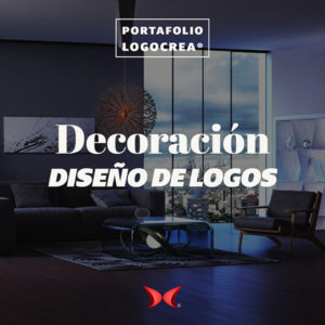 Diseño de logotipos para decoración. Portafolio Logocrea®.