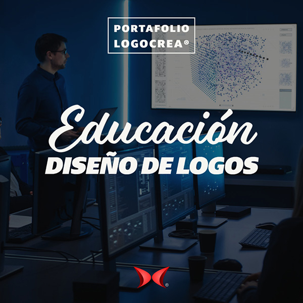 Portafolio de diseño de logotipos para educación. Logocrea®