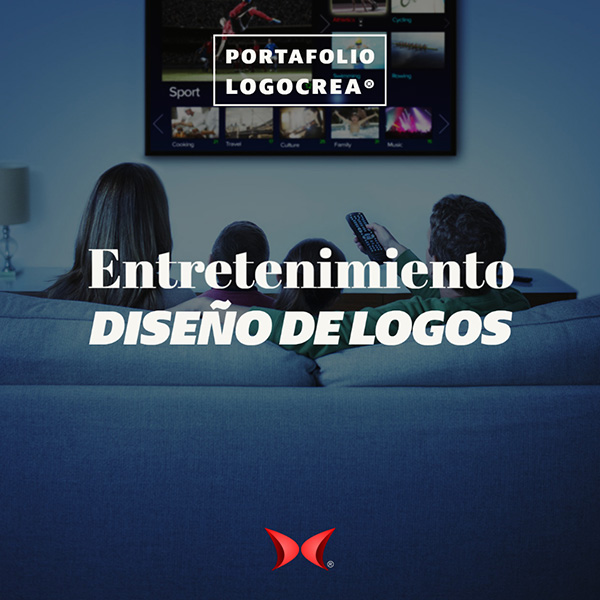 Diseño de logotipos para entretenimiento. Portafolio Logocrea® Diseño de logotipos para entretenimiento. Diseño de logotipos Logocrea®