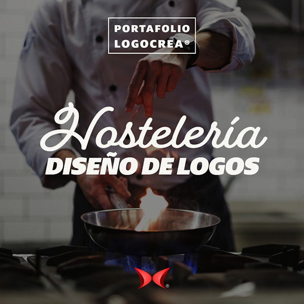 Portafolio de diseño de logos para hostelería. Logocrea®