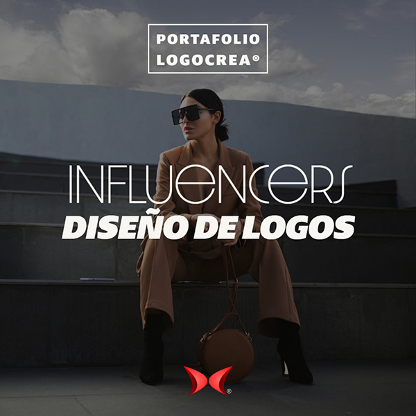 Diseño de logotipos para influencers. Logocrea®. Diseño de logotipos Logocrea®