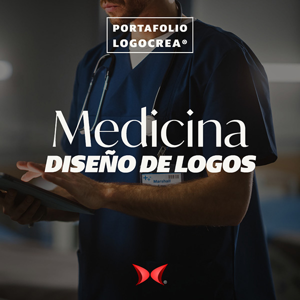 Diseño de logotipos para medicina. . Diseño de logotipos Logocrea®