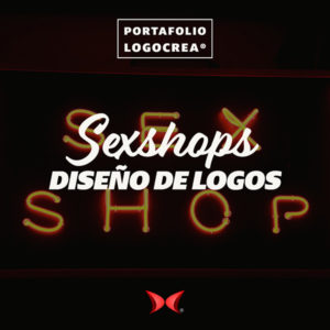Portafolio de diseño de logotipos para sexshops. Logocrea®