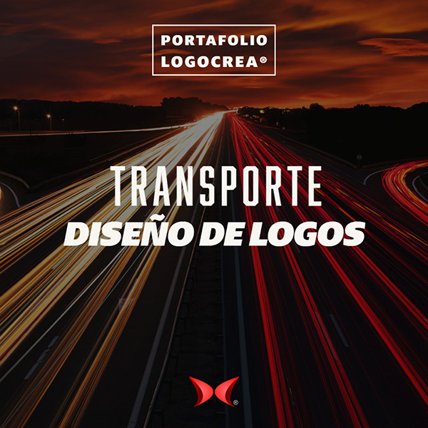 Portafolio de diseño de logotipos para el transporte. Logocrea®