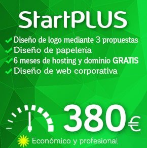 Pack StartPLUS | Diseño de logo, papelería y página web