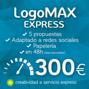 LogoMAX Express. Diseño de logo completo en 48h