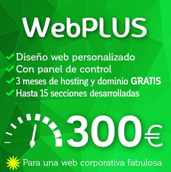WebPLUS. Diseño web corporativa de Logocrea®