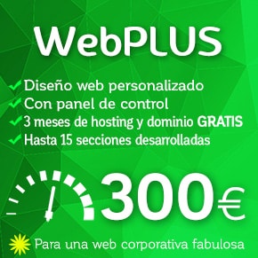 WebPLUS. Diseño web corporativa de Logocrea®