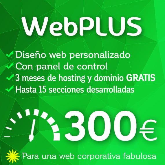 WebPLUS. Diseño web corporativa de Logocrea®