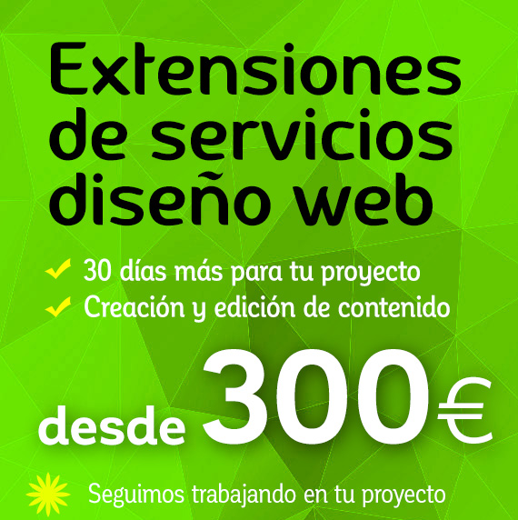 Extensiones servicios de diseño web. Logocrea® Extensiones de servicios de diseño web. Logocrea®