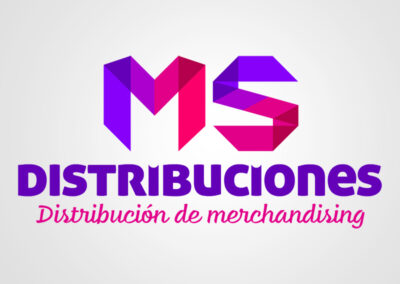 MS Distribuciones. Diseño de logo de Logocrea®