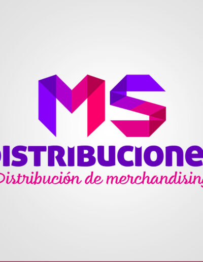 MS Distribuciones. Diseño de logo de Logocrea®