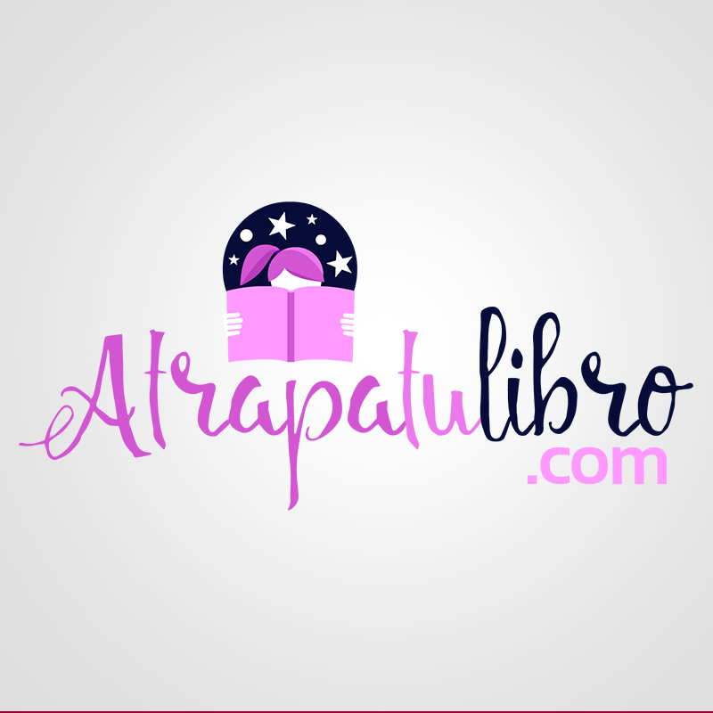 Atrapatulibro.com. Diseño de logo de Logocrea®
