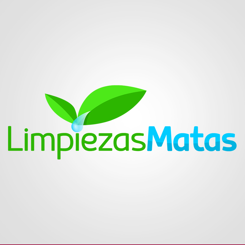 Limpiezas Matas. Logo diseñado por Logocrea®