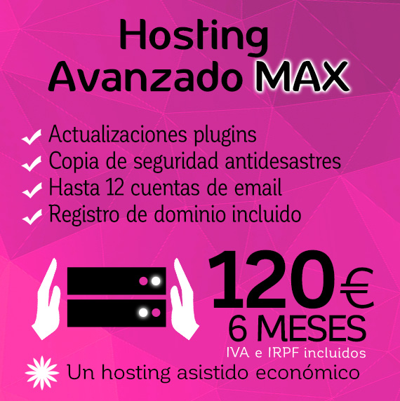 Hosting Avanzado MAX de Logocrea®
