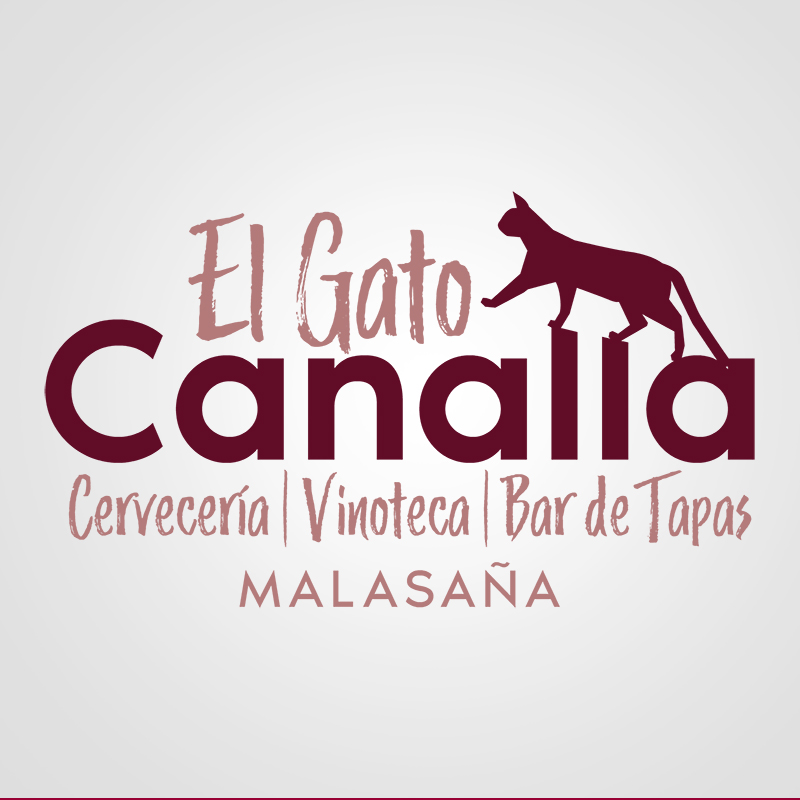 El Gato Canalla Madrid. Logo diseñado por Logocrea® El Gato Canalla Madrid. Logo diseñado por Logocrea®