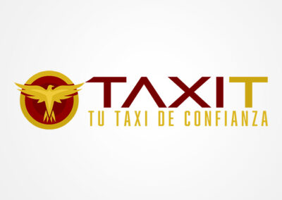 TaxiT. Diseño de logo de Logocrea®