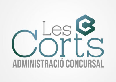 Administració Concursal Les Corts. Diseño de logo de Logocrea®
