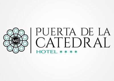 Hotel Puerta de la Catedral. Diseño de logo de Logocrea®
