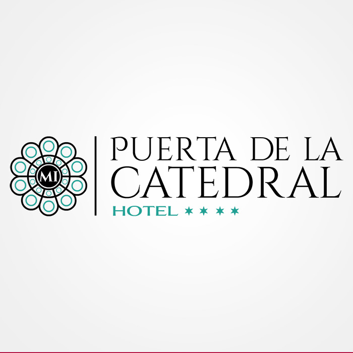 Hotel Puerta de la Catedral. Diseño de logo de Logocrea®