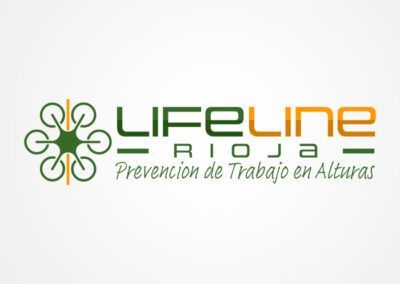 Lifeline Rioja. Diseño de logo de Logocrea®