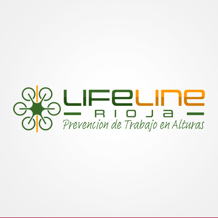 Lifeline Rioja. Diseño de logo de Logocrea®