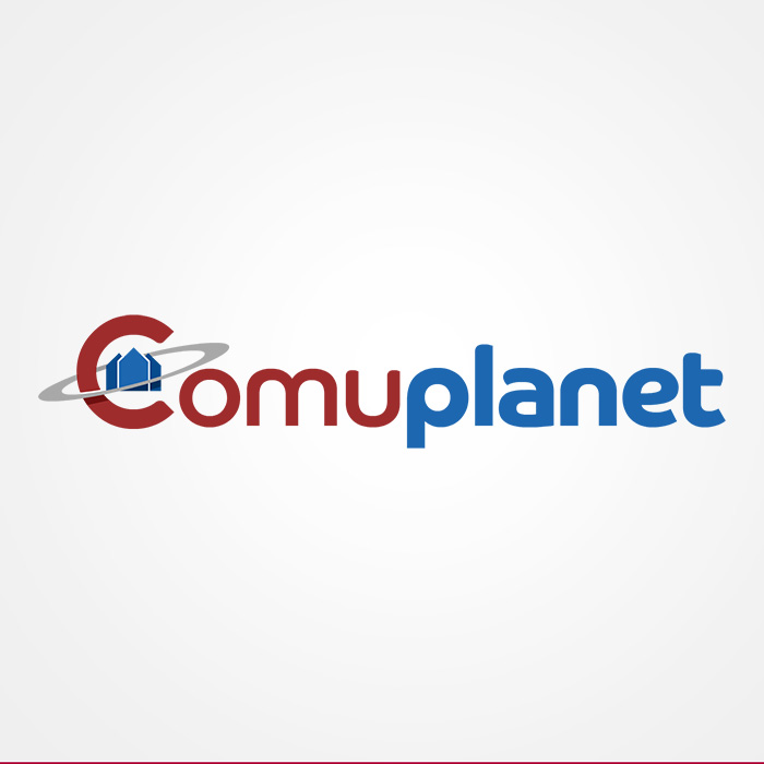 Comuplanet. Diseño de logo de Logocrea® Comuplanet. Diseño de logo de Logocrea®