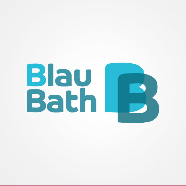 Blaubath. Diseño de logotipo de Logocrea®.